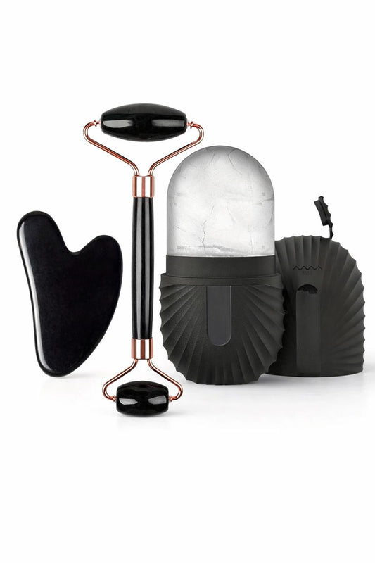 Roller + Gua Sha Set